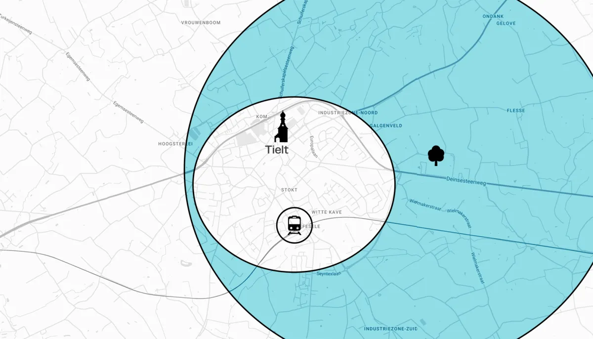 Wonen aan de stadsrand